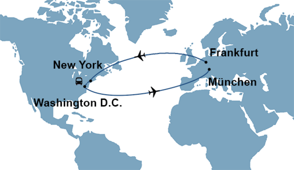 Gabelfluge Usa Multistopp Open Jaw Fluge Travel Overland De